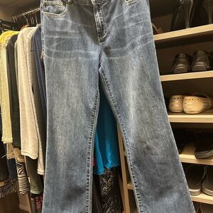 Chico's Blue High Rise Women Jeans